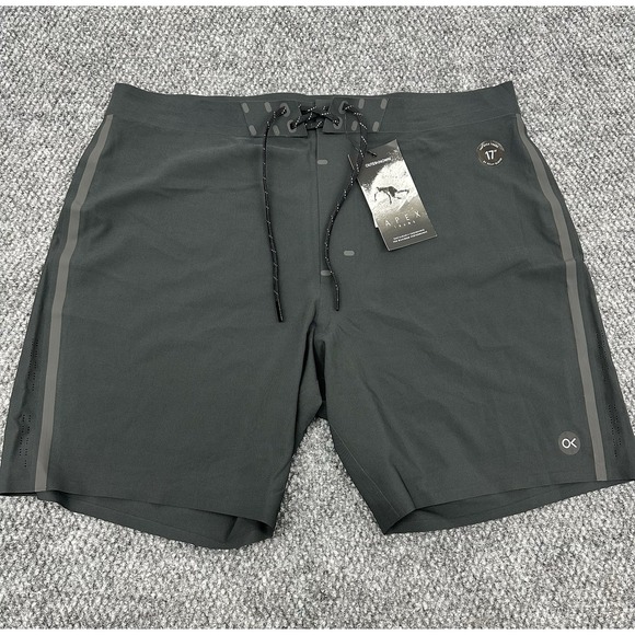 Outerknown Mens 34 Apex Trunks Board Shorts Black Outdoor Swim Surf Kelly Slater
